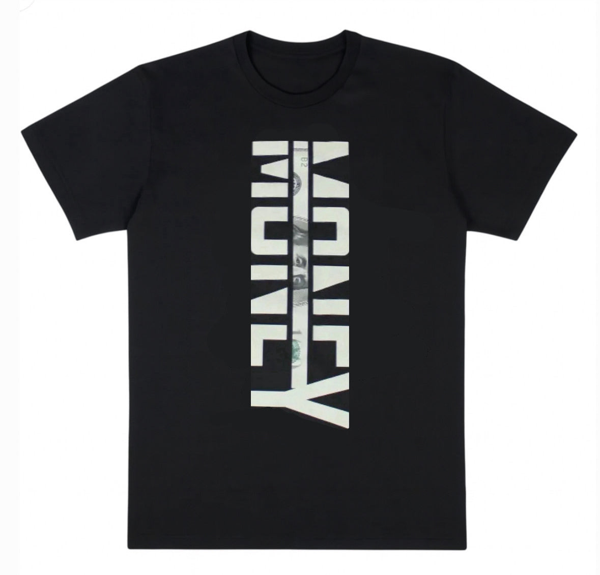 Mъжка тениска MONEY HM-220 BLACK