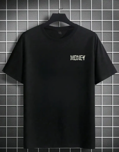 Mъжка тениска MONEY HM-220 BLACK